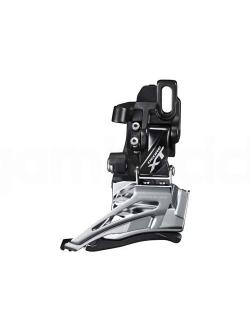 สับจาน XT, FD-M8025-D, 11-SPD, จาน 2 ชั้น, ไดเรคเมาท์, รัดบน, Dual-Pull