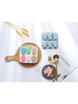 พิมพ์ซิลิโคน ขนมขิง 6 หลุม