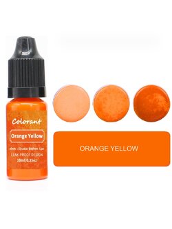 สีผสมเทียนน้ำ-ORANGE YELLOW