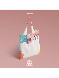 กระเป๋าผ้าแคนวาส พิมพ์ลาย SOdA Cheerful TBA0017 #SOdABag #SOdAPrintinG #กระเป๋า #กระเป๋าผ้า