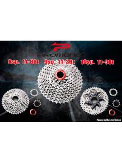 สเตอร์ PROMEND 9 SPEED CASSETTE 11-36T,CSMIXL36t เฟืองสวม 9