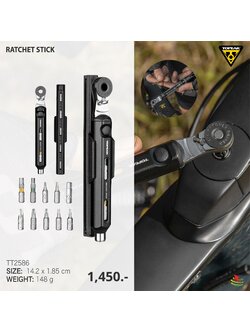 เครื่องมือทอร์ค 7ฟังก์ชั่น ปรับแรงบิด TOPEAKRATCHET STICK TT2586