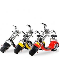 สกู๊ตเตอร์ล้อโต HORECA EH-03 Electric Fat Tire Scooters สกู๊ตเตอร์ไฟฟ้า ความแรง 1200 วัตต์ วงล้อ 12 นิ้ว , ECC/COC