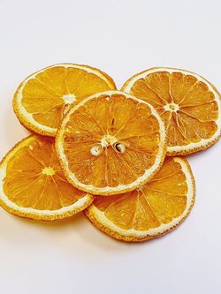 ส้มอบแห้ง สำหรับตกแต่งหน้าเทียน & พร๊อพถ่ายรูป