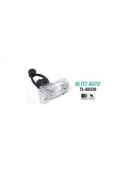 CATEYE ไฟท้ายกระพริบแคทอายใหม่ BLITZ AUTO, TL-AU330-R, สีขาว แสงสีแดง