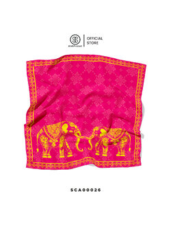 ผ้าพันคอ พิมพ์ลาย ลายไทย Collection รหัส SCA00026 #SOdAPrintinG