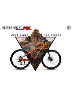จักรยานเสือภูเขา CYCLONE TYPE R เฟรมอลูมิเนียม 24 สปีด ล้อ 27.5