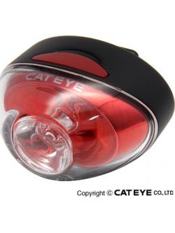 CATEYE ไฟท้ายกระพริบแคทอาย tail light RAPID 1, TL-LD611, สีแดง (USB charge)