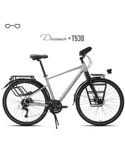 จักรยานทัวร์ริ่ง SAFEWAY Dreamer T530 Touring 2025 | เฟรมอลู 700C เกียร์ Shimano 27/30 สปีด