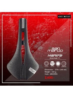San Marco Mantra Racing Urban Performance Narrow Open Siodełko Rowerowe (486Ln501)
