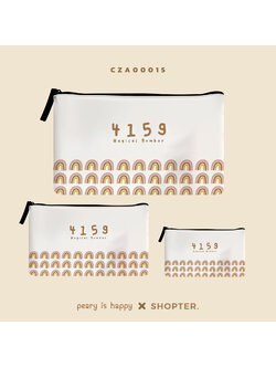 เซ็ทกระเป๋าเคสคอม Magical Number 4159 CZA00015 #minimalstylebyPEARY