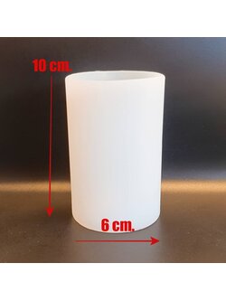 พิมพ์ซิลิโคน ทรงกระบอก ขนาด 6x10 cm.