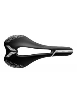 SELLE ITALIA อานนั่ง, SLR KIT CARBONIO FLOW, สีดำ (Road/MTB), S2