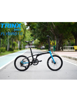 จักรยานพับ TRINX FLYBIRD 1.0-11 เฟรมอลู เกียร์ชิมาโน่ 8 สปีด ล้อ 20 นิ้ว แบร์ริ่ง ปี 2022