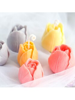 พิมพ์ซิลิโคน ดอกทิวลิป