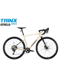 จักรยานเสือหมอบ TRINX GTR 2.0 CYCLOCROSS GRAVEL BIKE เฟรมอลูตะเกียบคาร์บอน SHIMANO GRX 11สปีด NEW2024