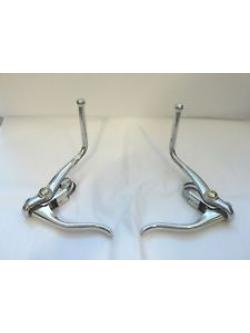 มือเบรคเสือหมอบวินเทจ Vintage dual pull brake levers แบบสองก้านเบรค