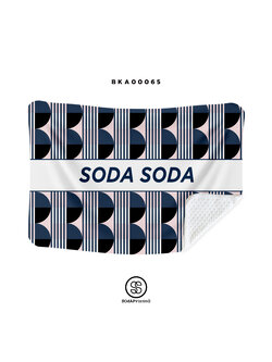 ผ้าห่มอเนกประสงค์ #Geo ใส่ชื่อได้ รหัส BKA00065 #SOdAblanket #SodAhome