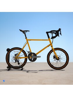 GTC Gretnagreen Mini Bicycle 20 Inch, Chromoly Frame, Shimano Tiagra 2x10 Speed Gear