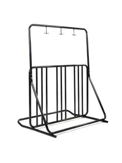 ที่จอดจักรยานแบบ 6 คัน พร้อมที่แขวนหมวก PV-B04 6 bikes parking rack