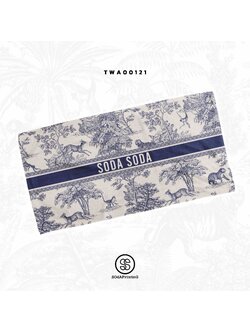 ผ้าเช็ดตัว FOREST ใส่ชื่อได้ รหัส TWA00121 #SOdAtowel #SodAhome #ผ้าขนหนู #ผ้าเช็ดตัว #towel