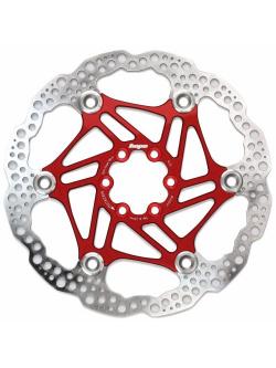 ใบดิสเบรค HOPE DISC ROTORS ,6 รู Laser cut and heat treated, 160MM