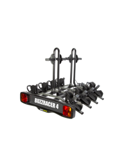 แร็คจักรยาน แร็คท้ายรถ BUZZRACK BUZZRACER 4 BIKES REAR RACK. สำหรับจักรยาน 4 คัน (มาตรฐาน ECE, XP)