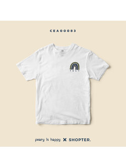 เสื้อยืด พิมพ์ลาย Magical Number Lucky Money 7824 สีขาว CEA00083 #เสื้อ #เสื้อยืด #minimalstylebyPEARY