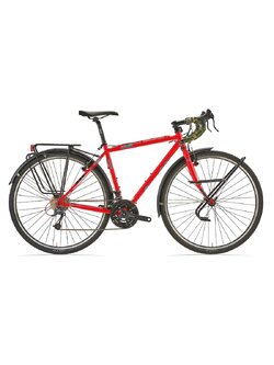 จักรยานทัวร์ริ่ง CINELLI HOBOOTLEG RED Microsoft+Shimano 3*9 speeds, 700C NEW 2023