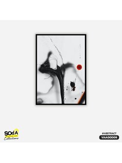 ภาพตกแต่งบ้านสำเร็จรูป BLACK INK VAA00009 #SOdAcollection #ภาพตกแต่งบ้านสไตล์แอ็บสแตรค #ABSTRACT