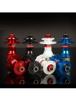 ดุมเสือภูเขา "NOVATEC" ดุมดิส หน้า/หลัง SuperLight FHD711/RHD712, 6 รู, 32H,