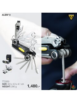 เครื่องมือเอนกประสงค์ 31 ฟังก์ชั่น TOPEAK MINI ALiEN@ I TT2353
