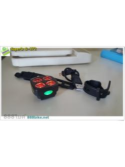 ไฟท้าย 4 ตา SuperD ,S-372 USB tail light