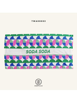 ผ้าเช็ดตัว Geo รหัส TWA00053 #SOdAtowel #SodAhome #ผ้าขนหนู #ผ้าเช็ดตัว #towel