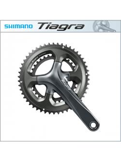 จาน 2 ชั้น TIAGRA, FC-4700, COMPACT, 50x34T, 170MM, 172.5MM, มีกะโหลก (MALAY)