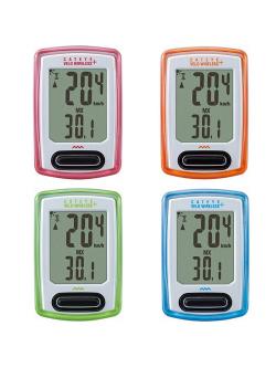 CATEYE ไมล์ไร้สาย VELO WIRELESS, CC-VT235W, สีชมพู, สีส้ม, สีฟ้า, สีเขียว