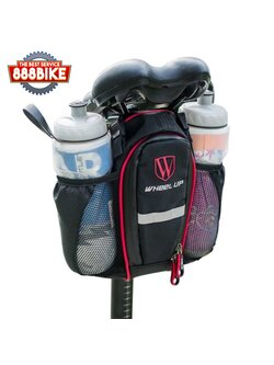 กระเป๋าใต้อานจักรยาน WHEEL UP ใส่ขวดน้ำได้ 2 ใบ