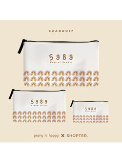 เซ็ทกระเป๋าเคสคอม Magical Number 5989 CZA00017 #minimalstylebyPEARY