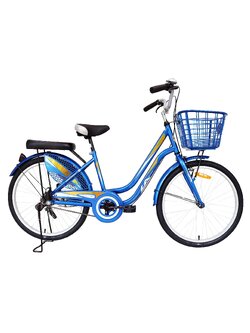 จักรยานแม่บ้าน LA Bicycle City Bike รุ่น DAWN CITY 2.0 ล้อ 24”นิ้ว ตัวถังเหล็กคุณภาพสูง