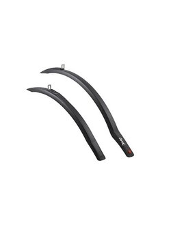 บังโคลนจักรยาน HEBIE Viper R 28" width 35mm - black [0742E] หน้า+หลัง ล้อ 29-700c