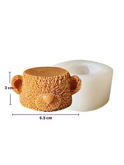 พิมพ์ซิลิโคน หัวหมี