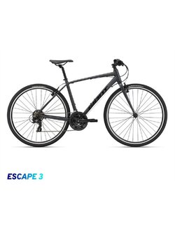 จักรยานไฮบริด GIANT ESCAPE 3 เฟรมอลู 21 สปีด ล้อ 700x38c, Giant MY2022