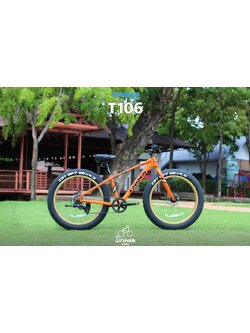 TRINX FAT BIKE TIGER T106 2023 | 26" x 4.0" Fat Tires | Aluminum Frame | SHIMANO 7-Speed | Mechanical Disc Brake