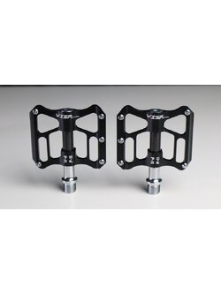 บันได้จักรยานครอบคาร์บอน VISP P-11 ALLOY PEDALS, DU-BEARING สีดำ เบา ลื่นสุดๆ