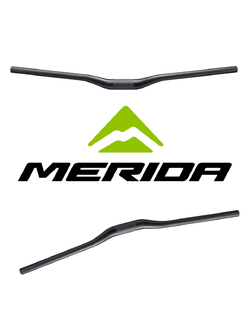 แฮนด์ยก MERIDA TEAM TR Riser Handlebar Carbon, Black, shiny black กว้าง 720/760มม.
