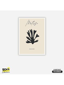 ภาพตกแต่งบ้านสำเร็จรูป Matisse Leaf VAA00021 #SOdAcollection #ภาพตกแต่งบ้านสไตล์แอ็บสแตรค #ABSTRACT
