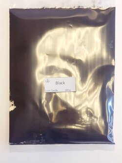 สีน้ำมันผง (ขีด) สีดำ 100 g.