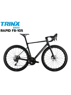จักรยานเสือหมอบ TRINX RAPID F8 DISC 2024 | เฟรมคาร์บอน 700C | SHIMANO 105 24 สปีด | ไฮดรอลิกดิสก์เบรก