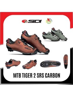 Sidi Tiger 2 SRS Carbon ,LIMITED EDITION MTB Shoe NEW2023