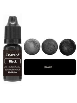 สีผสมเทียนน้ำ-BLACK